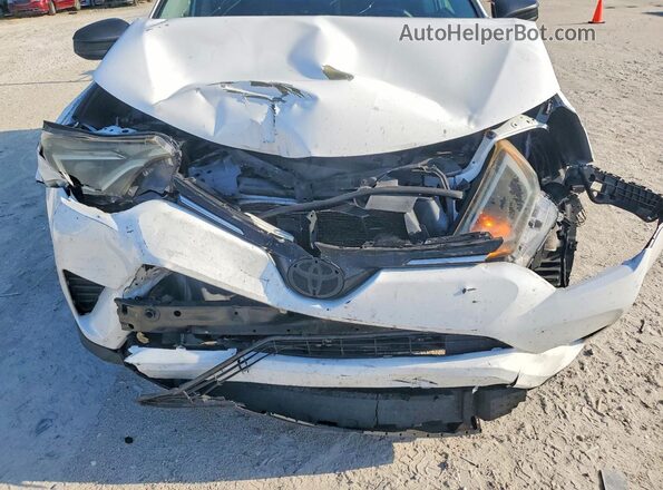 2T3ZFREV8GW291240 2016 TOYOTA RAV4 White Widok komory silnika
