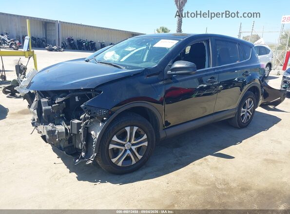 2T3ZFREV8JW435067 2018 TOYOTA RAV4 Черный Передняя левая четверть