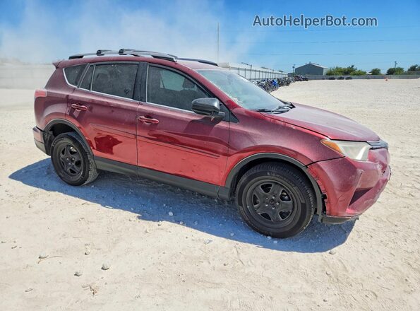 2T3ZFREV9JW489025 2018 TOYOTA RAV4 Красный Передняя правая четверть