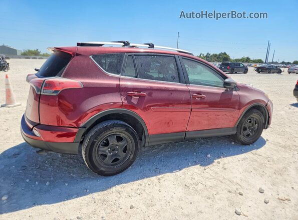 2T3ZFREV9JW489025 2018 TOYOTA RAV4 Красный Задняя правая четверть