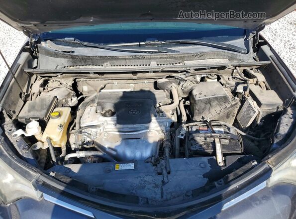 2T3ZFREV9JW492281 2018 TOYOTA RAV4 Gray Вид підкапотного простору