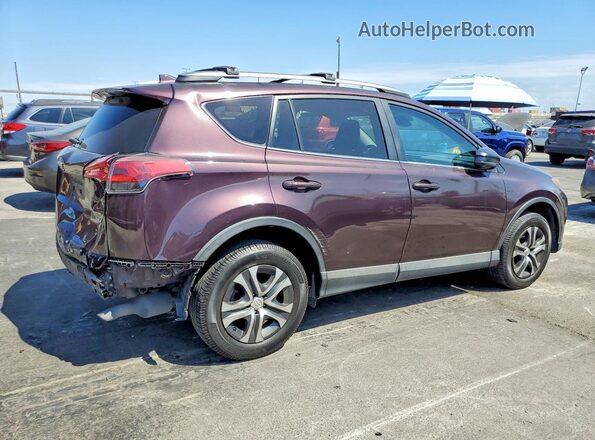 2T3ZFREVXJW522260 2018 TOYOTA RAV4 Burgundy Հետևի աջ