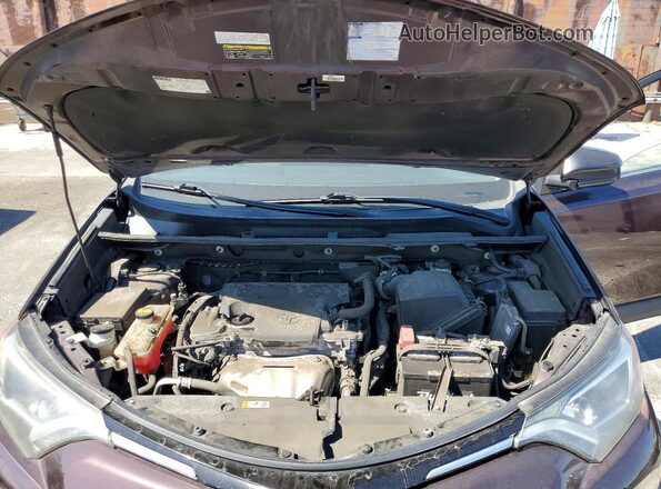 2T3ZFREVXJW522260 2018 TOYOTA RAV4 Burgundy Սալոնի հետևի տեսք