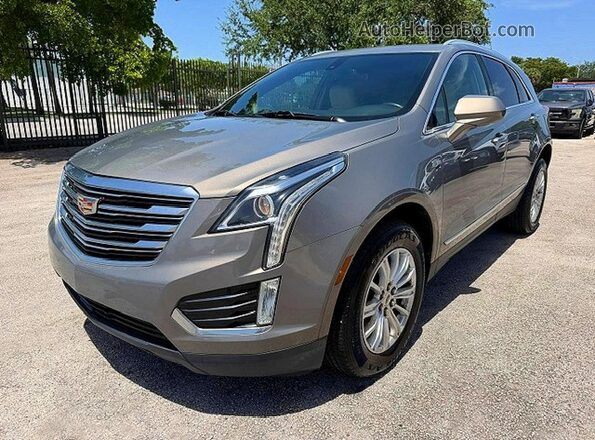 1GYKNARS2HZ240947 2017 CADILLAC XT5 Gold უკანა მარცხენა