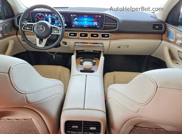 4JGFB4KB6LA062863 2020 MERCEDES-BENZ GLE-CLASS Green Вид щитка приладів