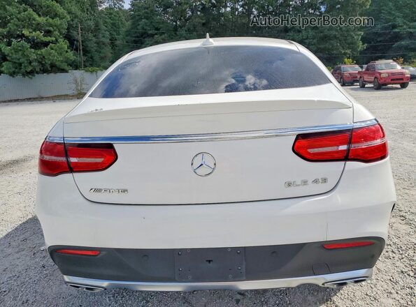 4JGED6EB4JA091420 2018 MERCEDES-BENZ GLE White Вид салону спереду