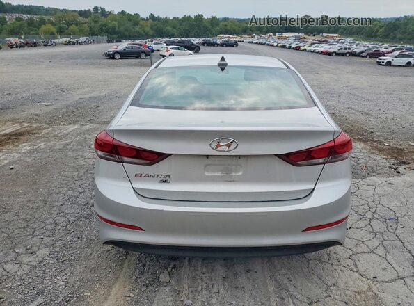 5NPD74LF7HH183609 2017 HYUNDAI ELANTRA Silver Front interior view