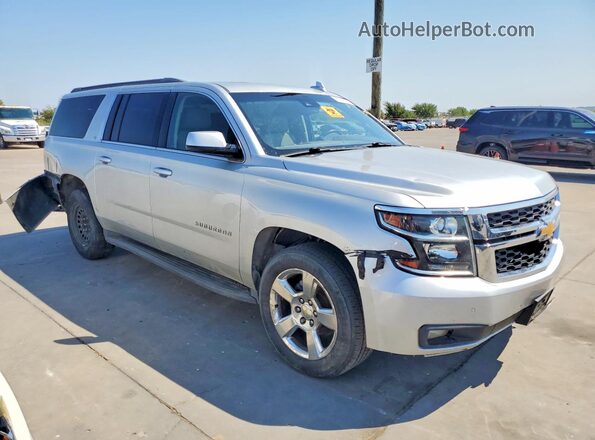 1GNSKHKC6GR185578 2016 CHEVROLET SUBURBAN Silver წინა ხედი