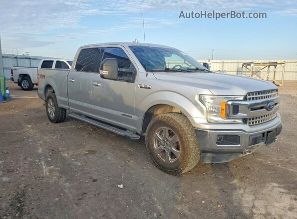 1FTFW1E17JFD71204 2018 FORD F150 Silver წინა ხედი