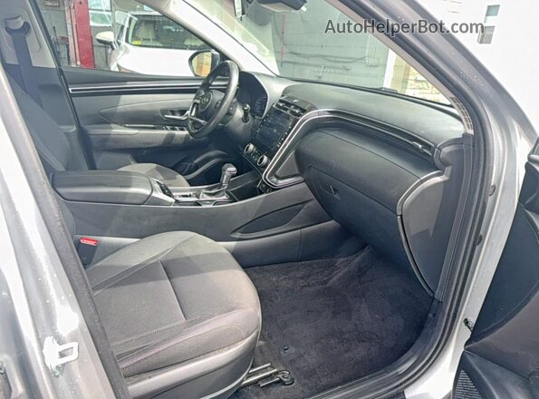 5NMJBCAE6NH118619 2022 HYUNDAI TUCSON Silver უკანა ხედი