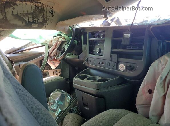 1GJZ7PFP4S1257278 2025 GMC SAVANA White Вид щитка приладів
