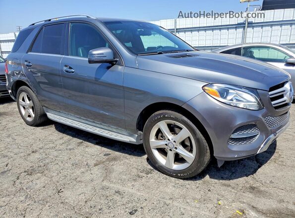 4JGDA5JB6HA880974 2017 MERCEDES-BENZ GLE-CLASS Gray Front view