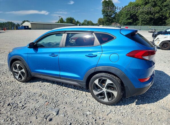 KM8J3CA22GU184515 2016 HYUNDAI TUCSON Blue Rear right