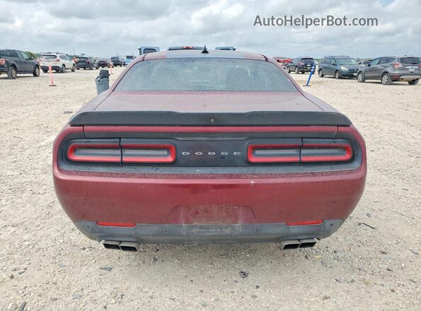 2C3CDZBT6HH639993 2017 DODGE CHALLENGER Красный Вид салона спереди