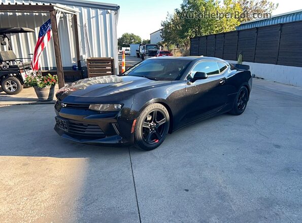 1G1FB1RS9H0127199 2017 CHEVROLET CAMARO Black Tył prawy