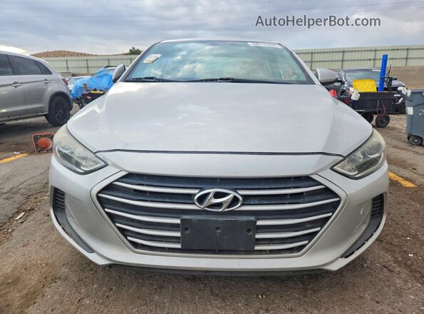5NPD84LF5HH154106 2017 HYUNDAI ELANTRA Silver Հետևի տեսք