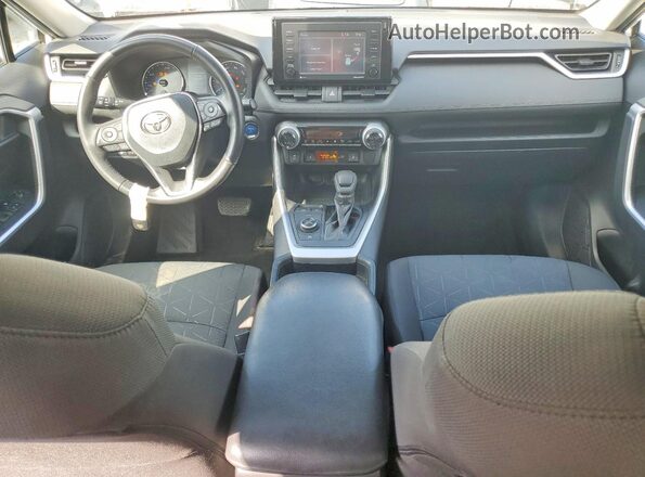 2T3RWRFV8LW072092 2020 TOYOTA RAV4 White Սարքավորումների վահանակի տեսք