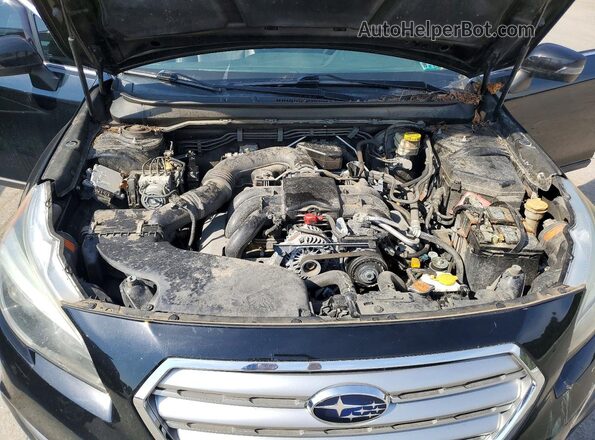 4S4BSENC4G3205764 2016 SUBARU OUTBACK Black VIN კოდის სტიკერის ხედი