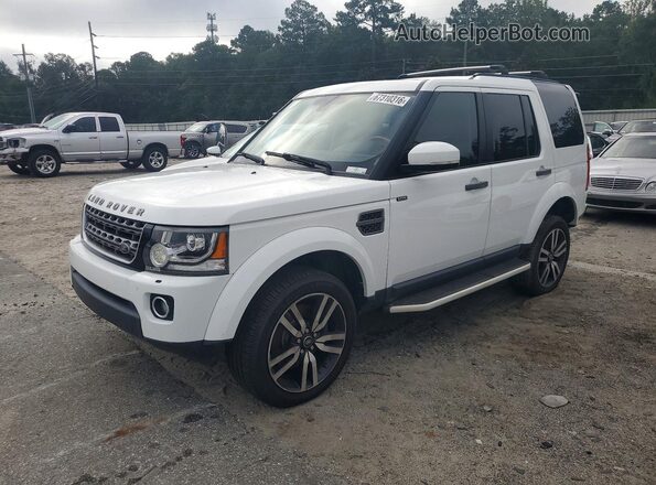 SALAC2V69GA820126 2016 LAND ROVER LR4 White Trasero izquierdo
