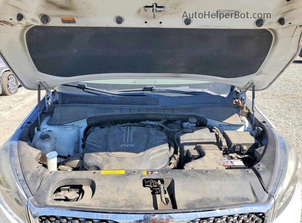 5XYPKDA58GG080291 2016 KIA SORENTO White VIN კოდის სტიკერის ხედი