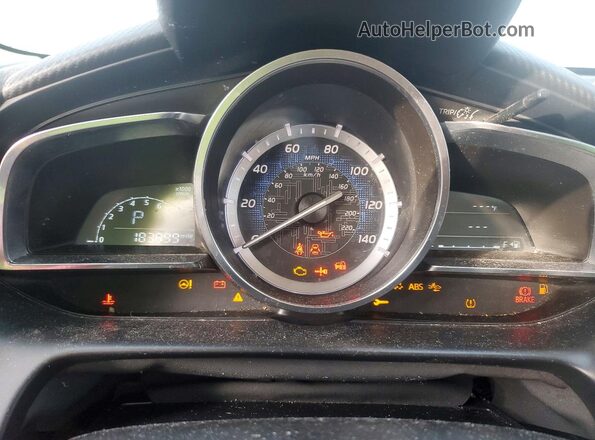 3MYDLBYV1HY161299 2017 TOYOTA YARIS Blue უკანა სავარძლების ხედი