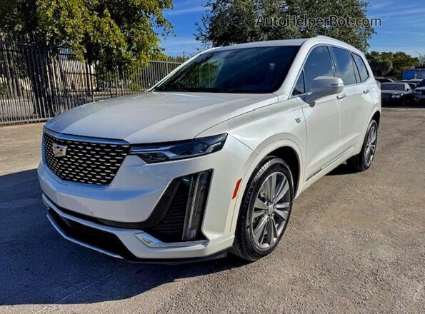 1GYKPCRSXMZ230618 2021 CADILLAC XT6 White Задня ліва чверть