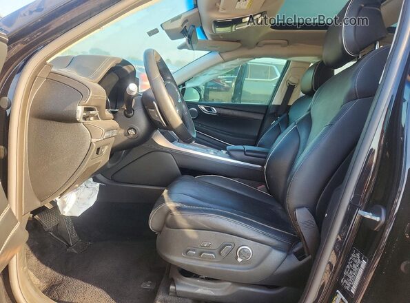 KMUHCESC9NU077350 2022 GENESIS GV80 Black Dashboard view