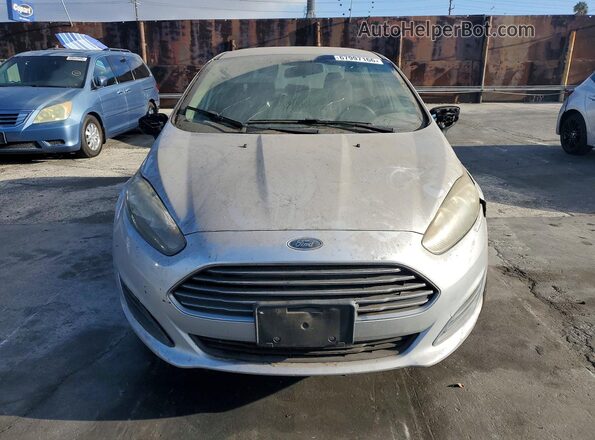 3FADP4AJ5HM147540 2017 FORD FIESTA Silver Вид ззаду