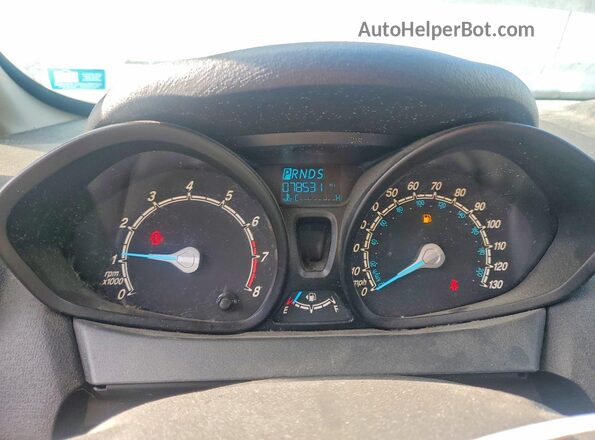 3FADP4AJ5HM147540 2017 FORD FIESTA Silver Вид задніх сидінь