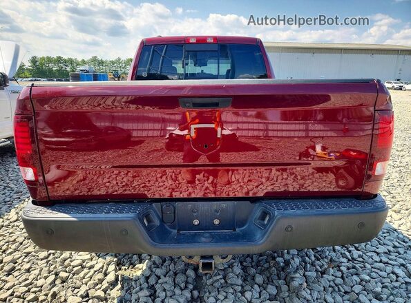 1C6RR7GG7KS717504 2019 RAM 1500 Burgundy Вид салону спереду