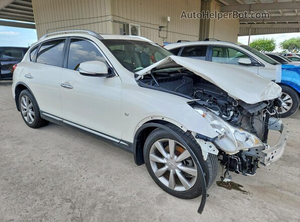 JN1BJ0RP3HM380609 2017 INFINITI QX50 White წინა ხედი