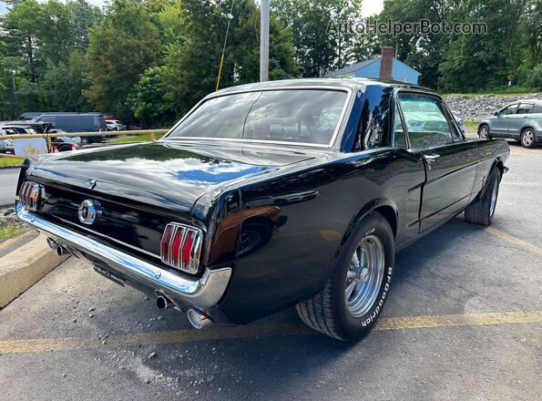5F07C703560 1965 FORD MUSTANG Black Delantero derecho