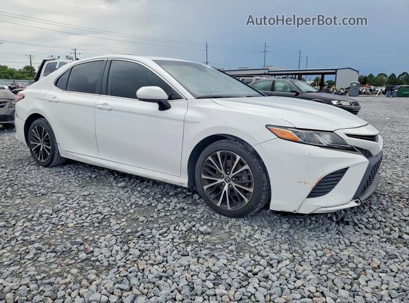 4T1B11HK4KU785986 2019 TOYOTA CAMRY White წინა ხედი