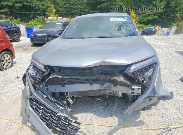 KL77LGE21RC217168 2024 CHEVROLET TRAX Gray Rear view