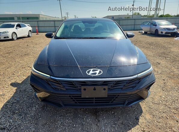 KMHLM4DJ8SU173476 2025 HYUNDAI ELANTRA Черный Вид сзади