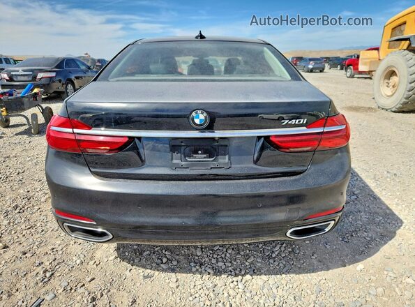 WBA7E2C50GG546685 2016 BMW 7 SERIES Black Front interior view