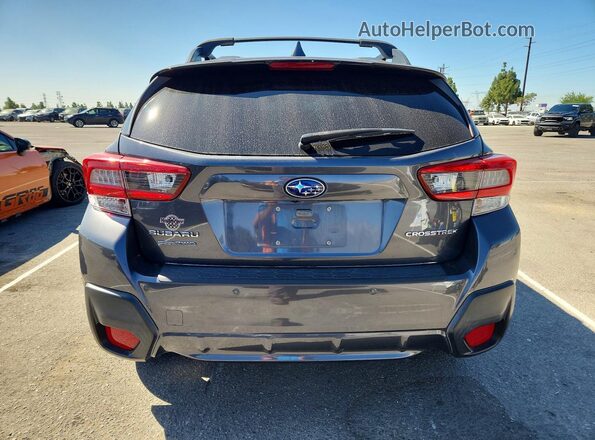 JF2GTANCXL8267510 2020 SUBARU CROSSTREK Серый Вид салона спереди