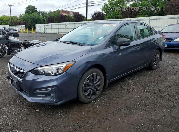 4S3GKAA63H3613144 2017 SUBARU IMPREZA Blue Trasero izquierdo