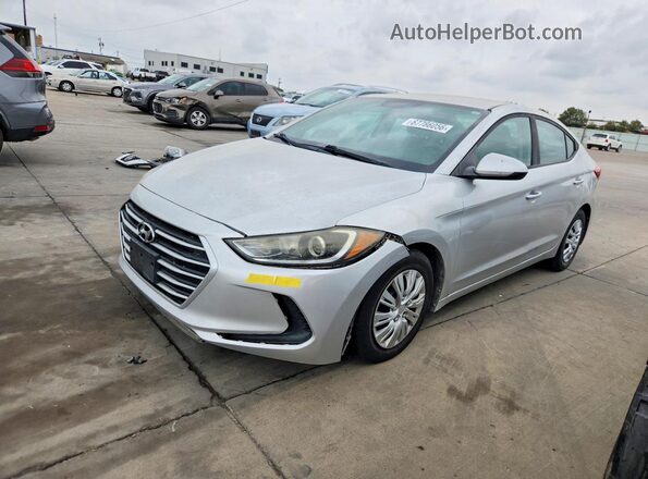 5NPD74LF6HH166591 2017 HYUNDAI ELANTRA Silver Tył lewy