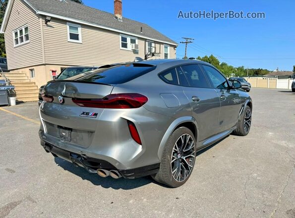 5YMCY0C03P9N63820 2023 BMW X6 Gray Przód prawy