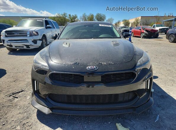 KNAE25LA2J6013040 2018 KIA STINGER Black Vista trasera