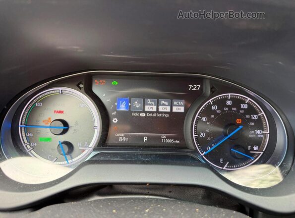 JTEAAAAH9RJ169660 2024 TOYOTA VENZA Черный Вид задних сидений