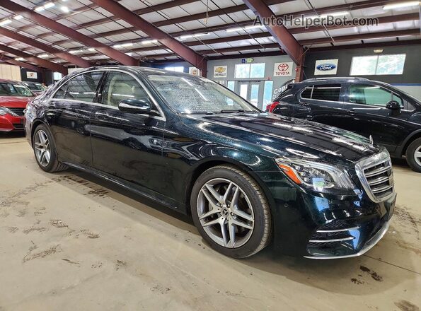 WDDUG8DB0JA381938 2018 MERCEDES-BENZ S Зеленый Вид спереди