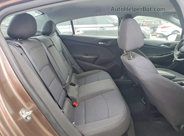 1G1BE5SM8K7118890 2019 CHEVROLET CRUZE Brown Rear interior view