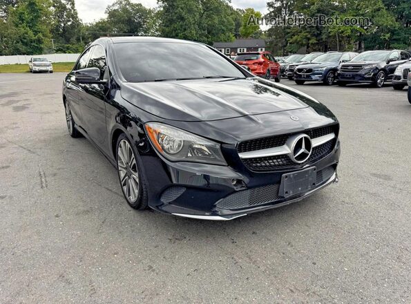 WDDSJ4EBXKN704550 2019 MERCEDES-BENZ CLA-CLASS Black წინა ხედი