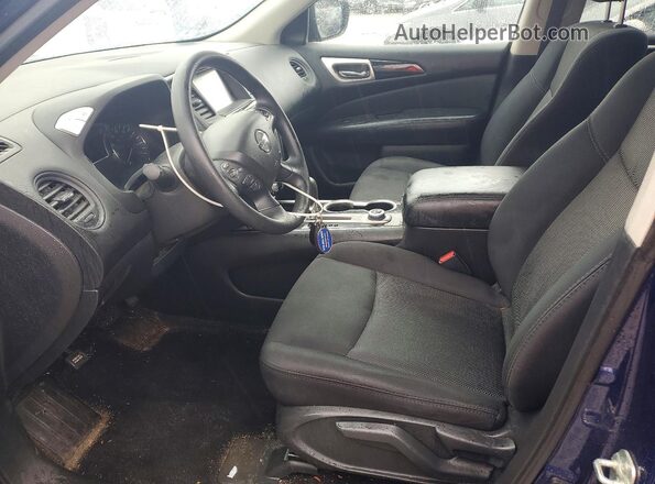 5N1DR2MM1JC675903 2018 NISSAN PATHFINDER Blue Вид панелі приладів