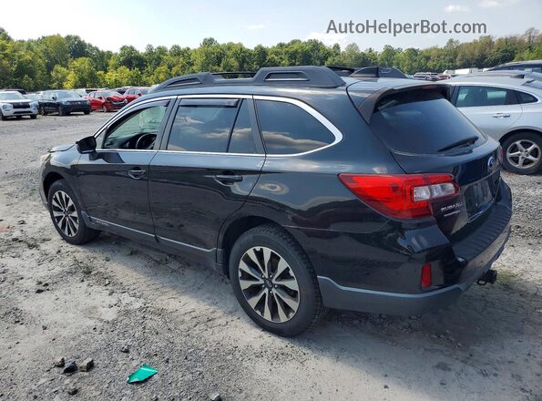 4S4BSENC4G3205764 2016 SUBARU OUTBACK Black უკანა მარჯვენა