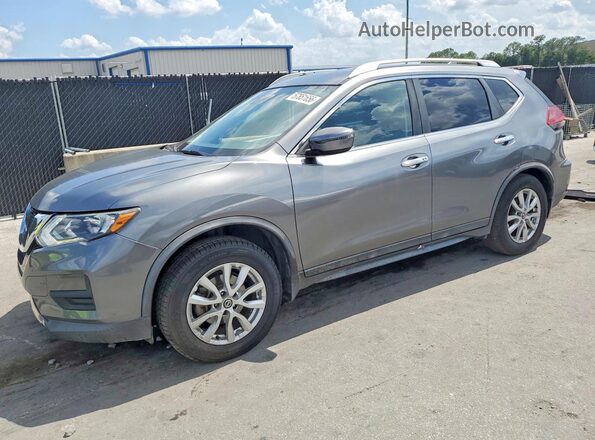 KNMAT2MT5LP526129 2020 NISSAN ROGUE Серый Задняя левая четверть