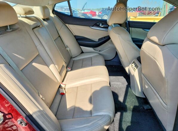 1N4AA6AP6GC388544 2016 NISSAN MAXIMA Gray Rear interior view