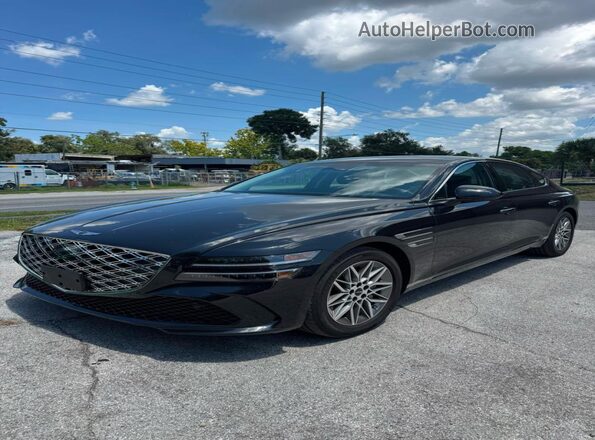 KMTGA4SC1TU317326 2026 GENESIS G80 Black Задня права чверть